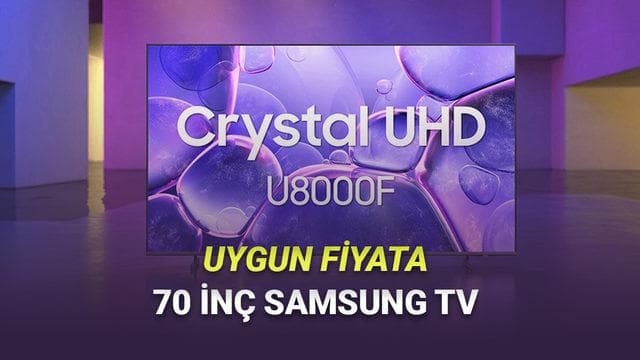 A101, Bu Hafta Uygun Fiyata 70 inç 4K Samsung Televizyon Satacak