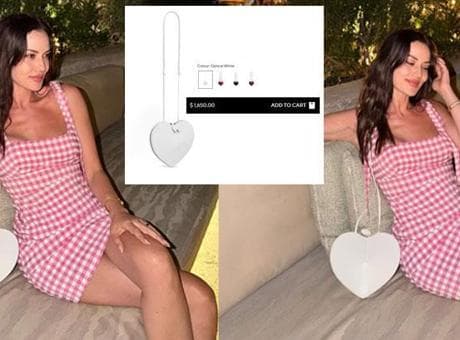Fahriye Evcen’in minik çantasının fiyatı sosyal medyada gündem oldu