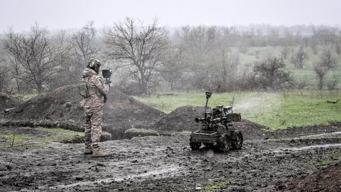 Ukrayna’nın kullandığı savaş robotları ilk kez Rus mevzisini ele geçirdi