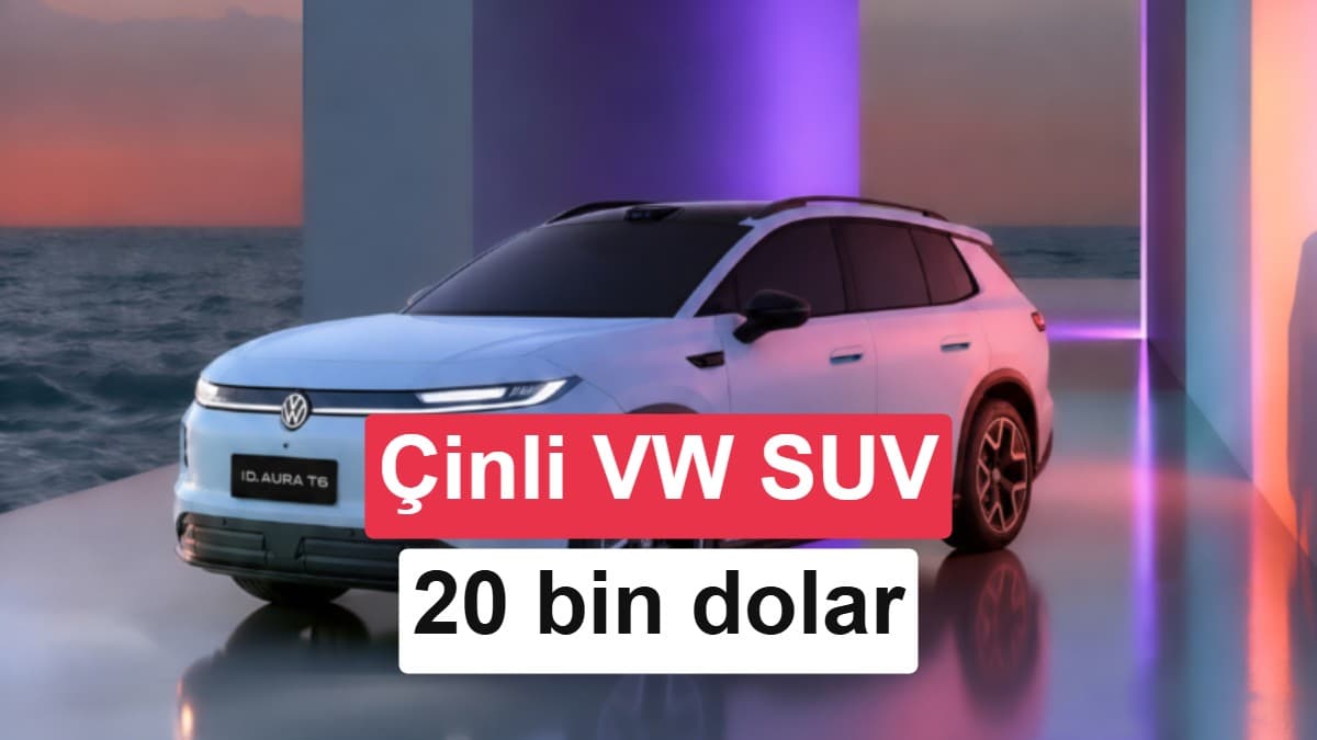 Çin teknolojili Volkswagen ID. Aura T6 ön satışta: 20 bin dolar fiyat, 660 km menzil